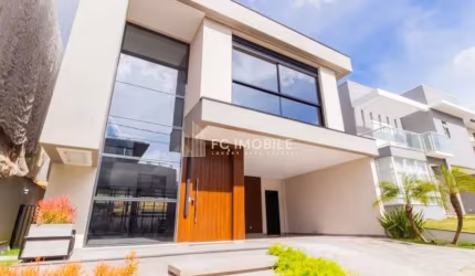 Casa nova em condomínio com 3 suítes, à venda em Santa Felicidade - Curitiba/PR