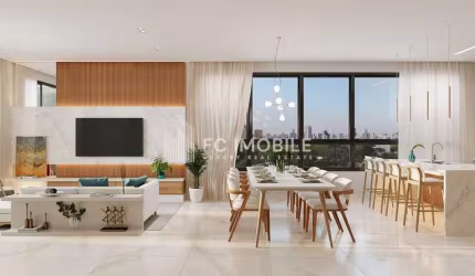 Cobertura Duplex com 3 suítes, à venda no bairro Mercês - Curitiba/P