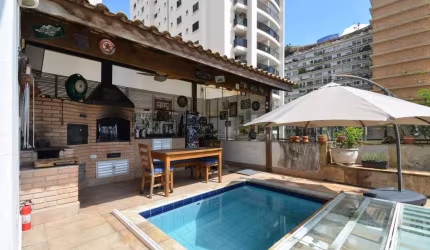 Cobertura para venda com 4 quartos, sendo 3 suítes, 382m²
