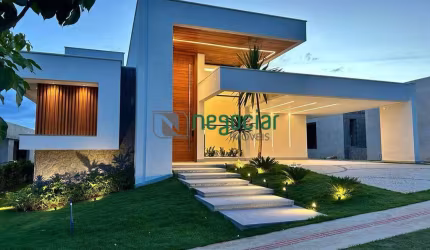 Casa de alto padrão com 04 suítes e uma vista incrível para área preservada no condomínio Valle da Serra em Betim.