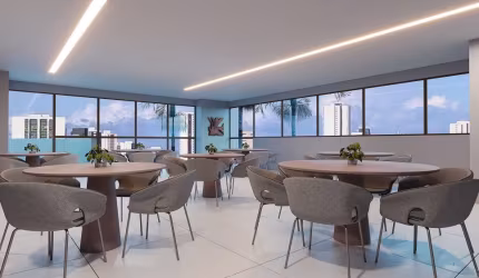 Apartamento em construção com 3 quartos no Cordeiro-