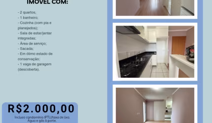 Apto para alugar em Jordanésia, Cajamar/SP, 53m², 12° andar, 2 dorm, 1 vaga. Ótima localização.
