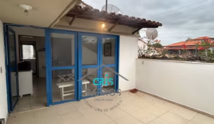 Casa em condomínio fechado com 2 quartos à venda na Rua Pedro Valentim, Portinho, Cabo Frio, 64 m2 por R$ 350.000