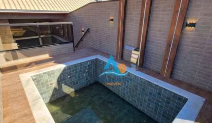 Sobrado com 4 dormitórios à venda, 160 m² por R$ 1.190.000 - Vila Guilhermina - Praia Grande/SP