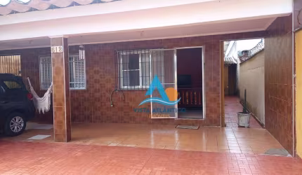 Casa térrea independente com edícula à venda, R$ 800.000 - Aviação - Praia Grande/SP