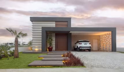 Casa à venda com 233m², 3 dormitórios, sendo 1 suíte c/ closet e escritório, área gourmet, 2 vagas