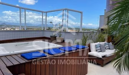 Cobertura com 3 quartos à venda na Rua Vinicius de Moraes, 228, Novo Cavaleiro, Macaé, 210 m2 por R$ 1.200.000