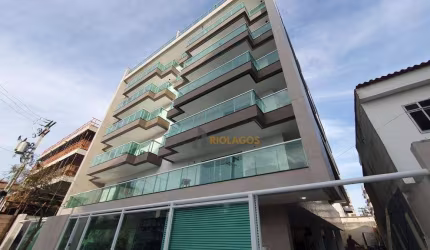 Apartamento com 3 dormitórios à venda, 102 m² por R$ 741.750,00 - Braga - Cabo Frio/RJ
