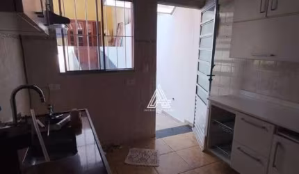 Quarto e cozinha em Edicula com Garagem