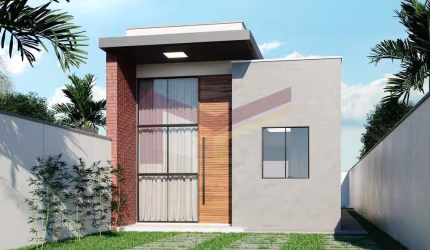 Casa 2/4 sendo uma suite na Gabriela