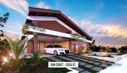 Sun Coast Residence. Casa à venda. Nova. Em Obras. Condomínio alto padrão. À beira mar do Mosqueiro.