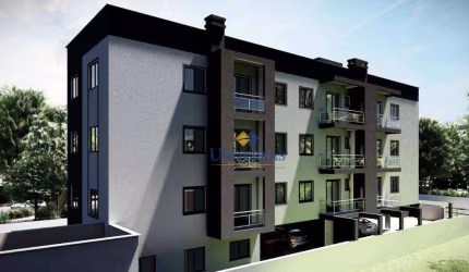 Apartamento com 3 dormitórios à venda, 62 m² por R$ 315.500,00 - Fátima - Colombo/PR