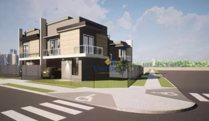 Sobrado com 2 dormitórios à venda, 71 m² por R$ 485.000,00 - Fazendinha - Curitiba/PR