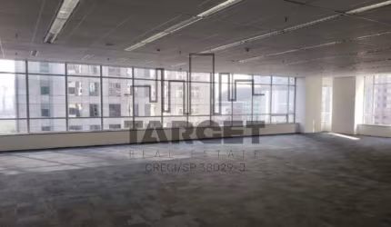 Conjunto Comercial de Alto Padrão com 614m² na Berrini -SP: Venda ou Locação.