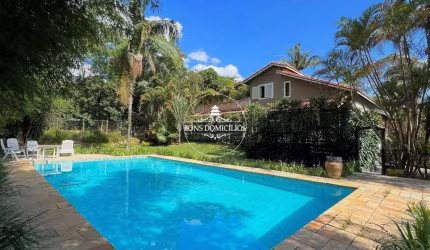 CONDOMINIO CHACARA GRANJA VELHA - 2 CASAS INDEPENDENTES, PORÉM INTEGRADAS - PISCINA E JARDIM
