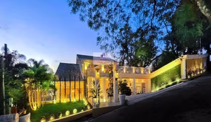 A CASA DOS SONHOS ! MANSÃO RESORT NA LOCALIZAÇÃO MAIS EXCLUSIVA DA GRANJA VIANA