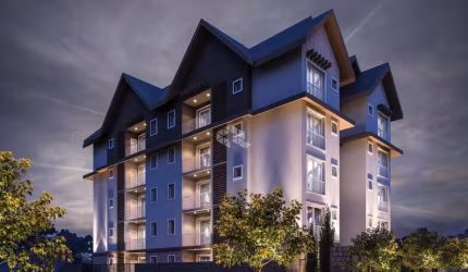 Apartamentos na planta no Residencial Sonne Platz no Bairro Pousada da Neve em Nova Petrópolis.
