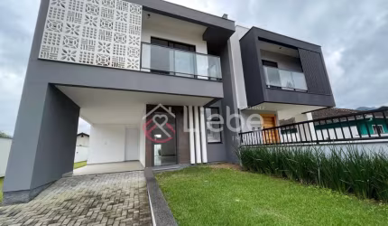 Casa em condomínio fechado com 3 quartos à venda no Testo Central, Pomerode , 124 m2 por R$ 630.000