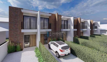 Casa com 2 suítes  à venda, 94 m² por R$ R$ 640.703,52 - Boa Vista - Joinville/SC