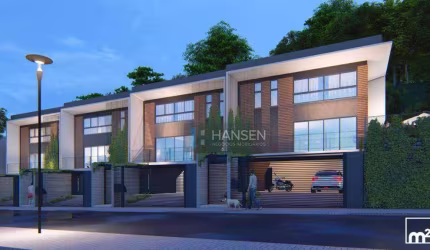 Sobrado com 3 suítes  à venda, 291 m² por R$ 2.405.459 - América - Joinville/SC