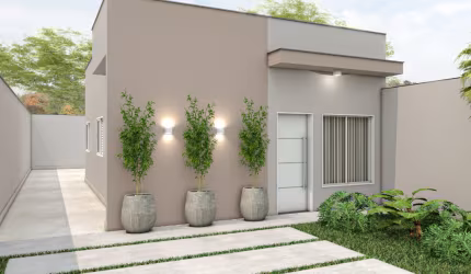 Casa Nova no Parque Bella Ville com Projeto para Crescer com Você