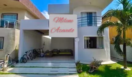 CASA DE 2 PAVIMENTOS EM CONDOMÍNIO FECHADO! ÁREA TOTAL DE 250M².