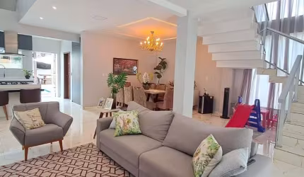-COP 30- CASA DE 2 PAVIMENTOS COM 4 SUÍTES NO CONDOMÍNIO ECOS PARADISE! -ÁREA PRIVATIVA DE 260M². -04 VAGAS DE GARAGEM (2 COBERTAS E 2 DESCOBERTAS). -
