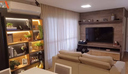 -COP 30 - APARTAMENTO COM 3 SUÍTES NO EDIFÍCIO TORRE SOLAZZO! -ÁREA PRIVATIVA DE 118M². -02 VAGAS DE GARAGEM. -NASCENTE.