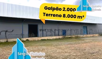 GALPÃO - POLO JK - FRENTE BR 040 - 8000M²