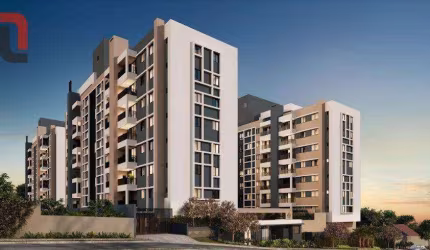 Apartamento com 3 dormitórios à venda, 73 m² por R$ 661.008,66 - Bacacheri - Curitiba/PR