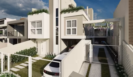 Lançamento Triplex de 151 m2 em Santa Felicidade em rua sem saida