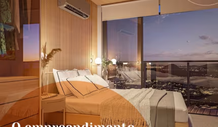 Maravilhoso apartamento de 1 quarto na Barra da Tijuca com lazer,  vaga de garagem. Perto do metrô e shopping Downtown