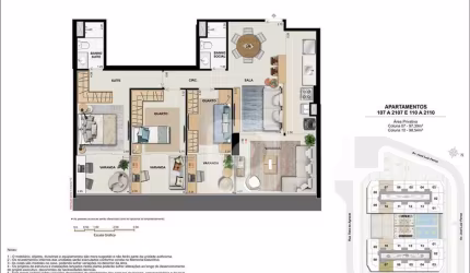 lindo apartamento no Duo Desegno Residenziale