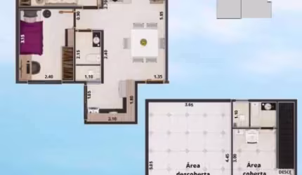 Cobertura com 2 quartos à venda na Rua Martins Barbosa, Benfica, Juiz de Fora, 90 m2 por R$ 269.000