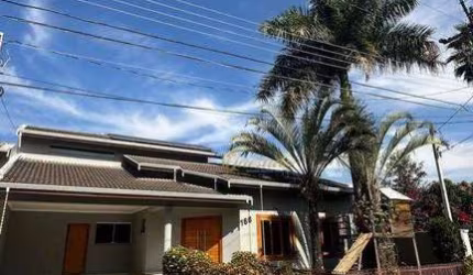 Sobrado à venda, 4 suítes, planejados, piscina, Condomínio Vila Inglesa, Indaiatuba.