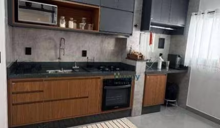 Apartamento com 2 dormitórios à venda, 61 m² por R$ 400.000,00 - Residencial Montreal - Paulínia/SP