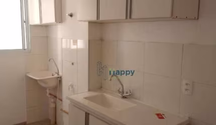Apartamento com 2 dormitórios, 44 m² - venda por R$ 285.000,00 ou aluguel por R$ 2.063,00/mês - Parque Ponte Romana - Paulínia/SP