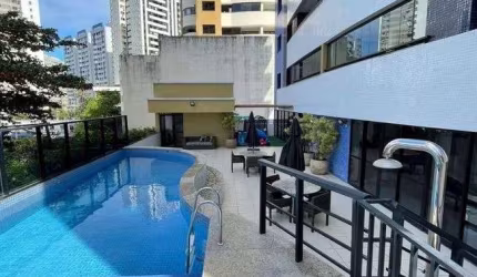Cobertura na Pituba com 3|4, 02G e 145M²
