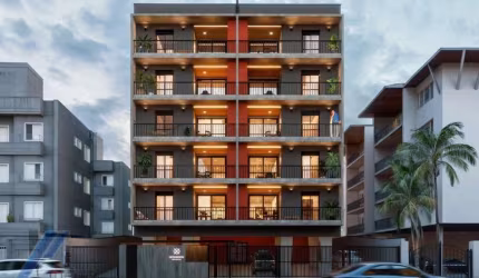 Ubatuba, Tenório - Lançamento, Apartamentos com 5 tipos de plantas de 62 a 80m2 - Lazer Completo