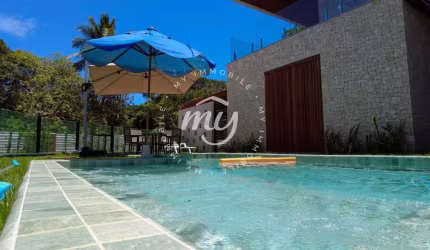 Guarajuba| Casa Alto Padrão 417m²| 5 Suítes| Piscina Privativa