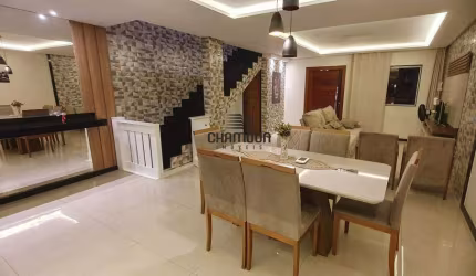 Casa com 3 quartos, piscina e área de churrasqueira a venda em Perocão, Guarapari/ES.