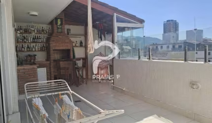 Cobertura com 4 quartos à venda na Rua Colômbia, --, Enseada, Guarujá por R$ 720.000