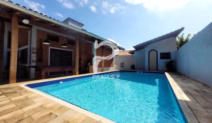 Casa em condomínio fechado com 3 quartos à venda na Um (01), --, Balneário Praia do Pernambuco, Guarujá por R$ 900.000
