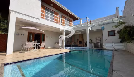 Casa em condomínio fechado com 4 quartos à venda na Moysés Sayão, --, Balneário Praia do Pernambuco, Guarujá por R$ 1.650.000