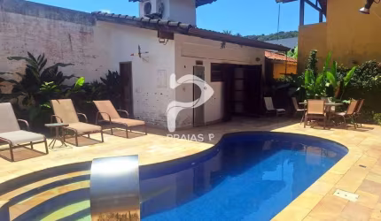 Casa em condomínio fechado com 4 quartos à venda na Sylvia Sayão, --, Balneário Praia do Pernambuco, Guarujá por R$ 1.400.000