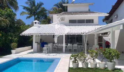 Casa em condomínio fechado com 4 quartos à venda na Alameda Ebano, --, Riviera, Bertioga por R$ 3.400.000