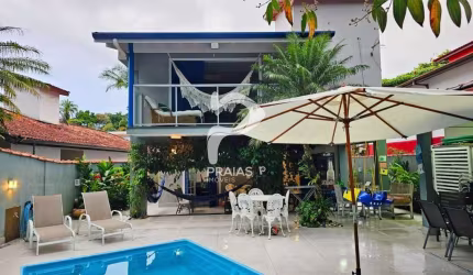 Casa em condomínio fechado com 5 quartos à venda na Alameda das Pitangas, --, Riviera, Bertioga por R$ 3.000.000
