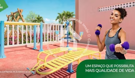 Apartamento no Villa Natureza, Bairro Porto Dantas em Aracaju com 2 quartos