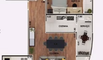Apartamento Residencial à venda, Vila Assis Brasil, Mauá - AP0388.