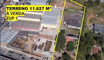 Terreno à venda, 11627 m² por R$ 6.000.000,00 - Jardim Anchieta - Ferraz de Vasconcelos/SP